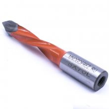 Сверло присадочное усиленное "сквозное" Mnogofrez KJ2-V80204L