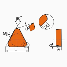 Пластина TPKR2204 PDTR YG602