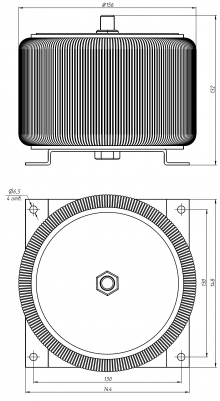 Трансформатор ПКФЛ-1000-220/70В
