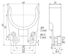 Держатель патрона BT40 тип 2