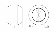 Масляный соединитель YJ-4 M8*1