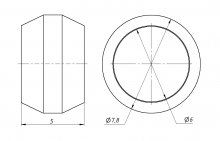 Масляный соединитель YJ-6 M10*1