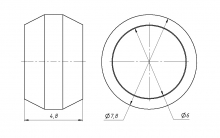Держатель с двойным конусом ST-6
