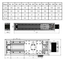 Модуль MA с шагом винта 5 мм