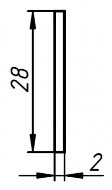 Трубка СОЖ G1/2 400 mm с рассекателем