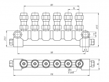 Разветвитель смазки JT6A