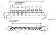 Разветвитель смазки JT8A