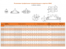 Профильные рельсы GRR35R