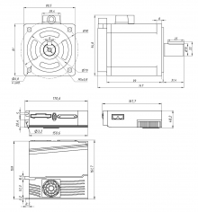 80AST-A1C04025+T3D-L20ARABN+ 3m