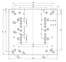 Стальное крепление поворотной оси