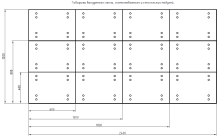 Алюминиевый вакуумный стол 600х400 модульный (ВСМ 6040)