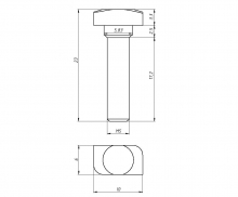 Т-болт М5х20-6