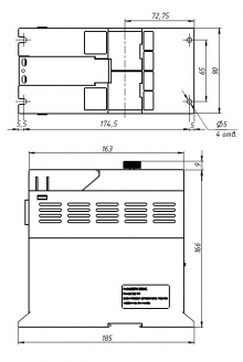 Частотный преобразователь Powtran PI500 2R2G1 2.2кВт