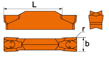 Пластина ZTED02503-MM YBG105