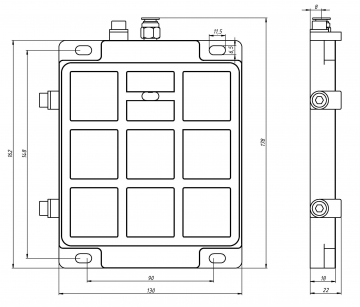 ВП 130х160 мм (односторонняя)