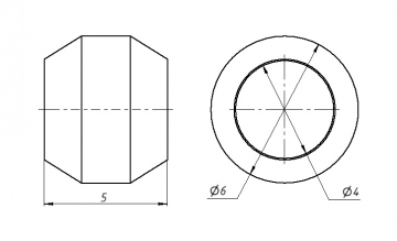 Масляный соединитель YJ-4 M8*1