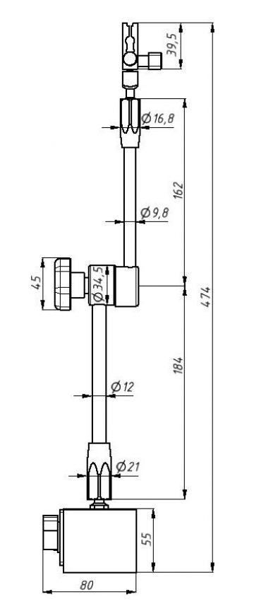 Магнитная стойка для индикатора 420L