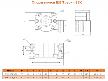 SBK30DF C5 - купить в интернет-магазине cnc-tehnologi.ru c доставкой по ...