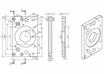 Модуль MA с шагом винта 5 мм