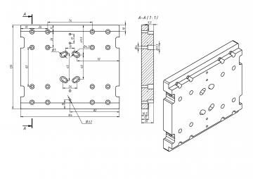 Модуль MA с шагом винта 5 мм