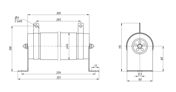 Шпиндельный серводвигатель 2,2 кВт 6000 об/м с драйвером