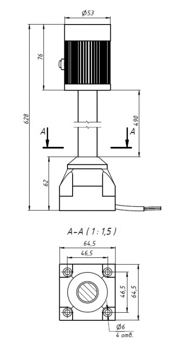 Светильник FLD-9W (24V)