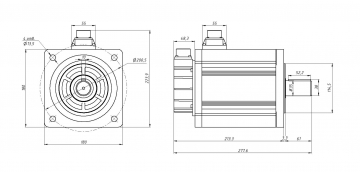 Серводвигатель DNBB18-0003BK1AMS