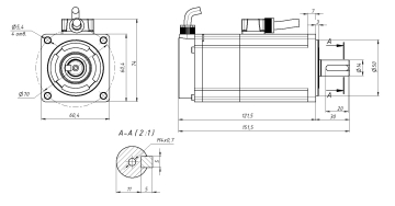 WD60M-04030S-D2G с тормозом