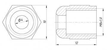 Соединительная гайка JM-4