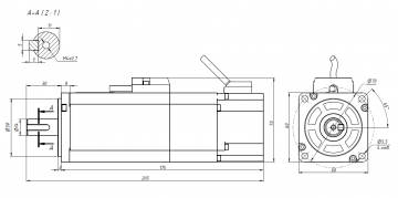 Серводвигатель 60DNMA2-0D40DKBK