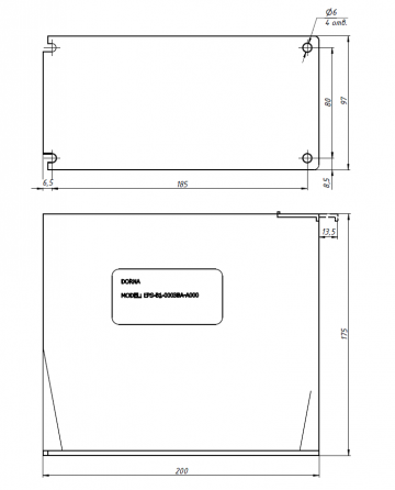 Серводрайвер EPS-B1-0003BA-A000