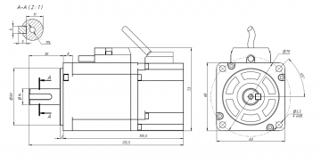Серводвигатель 60DNMA2-0D20DKAK