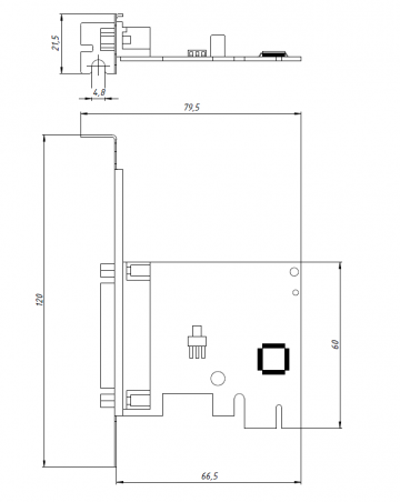 Контроллер PCIE-LPT